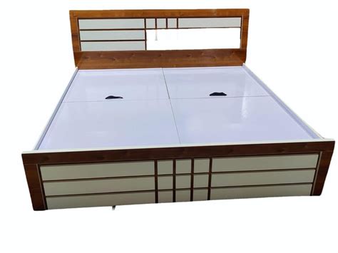 Full Size 7 Feet Modern Teak Wood Double Bed At Rs 19500 In Lucknow