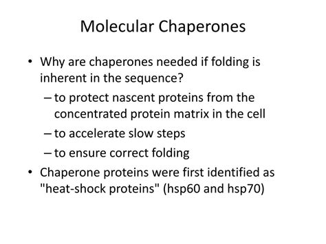 PPT - PROTEIN FOLDING PowerPoint Presentation, free download - ID:5725676