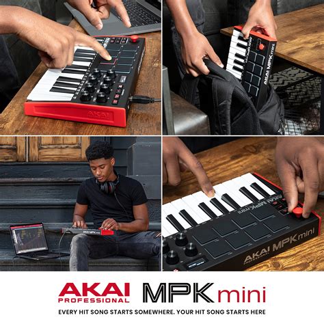 Buy Akai Professional Mpk Mini Mk Key Usb Midi Keyboard