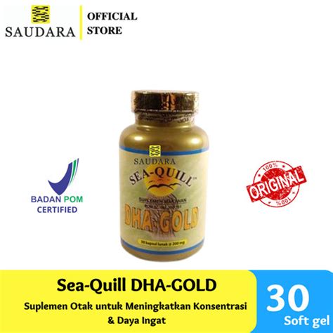 Jual Sea Quill Dha Gold Mg S Vitamin Otak Saraf Konsentrasi