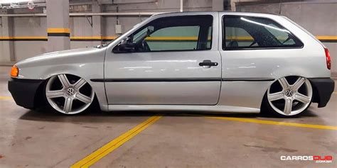 Gol G2 Rebaixado Rodas Volcano Daimler Aro 18x6