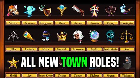 NEW ALL Town Of Salem 2 Town Roles COMPLETE Breakdown YouTube