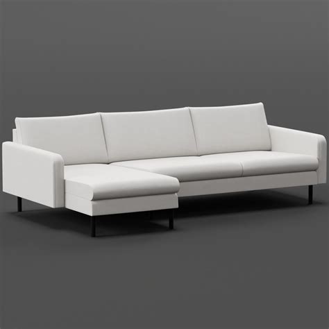 SANDHAMN Sofa Left Sofas Models BlenderKit