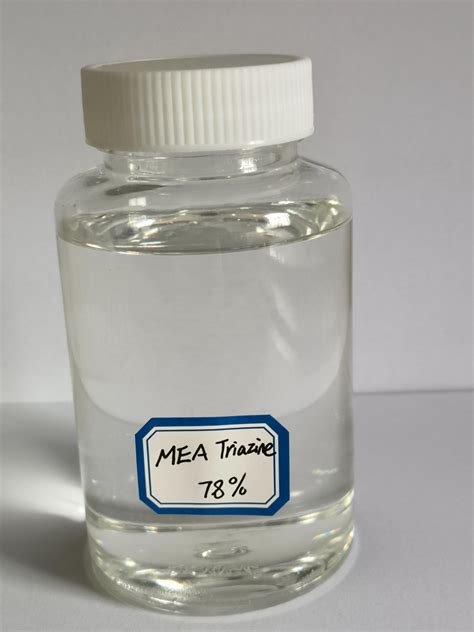 Monoethanoloamine MEA Triazine 42 80 H2s Scavenger Colorless