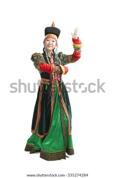 Woman Dancing National Buryat Dance Yokhor Stock Photo 335274284 | Shutterstock