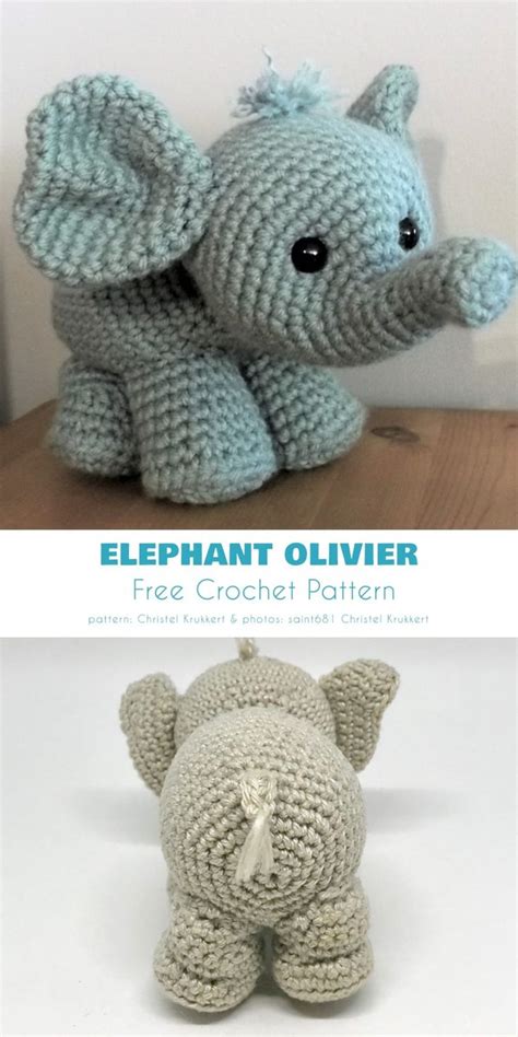 Best Free Elephant Amigurumi Patterns Crochet Elephant Pattern