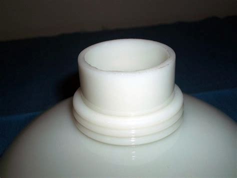 Vintage Hurricane Kerosene Oil Lamp Shade Globe Diffuser Milk Glass