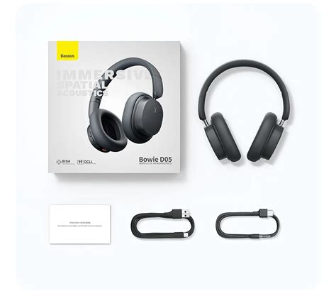 Baseus Bowie D Wireless Headphone Bluetooth Compro System