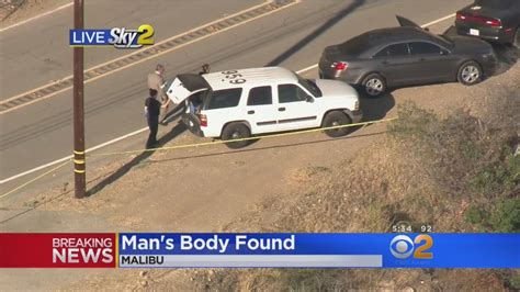 Mans Body Found On The Side Of The Road In Malibu Youtube