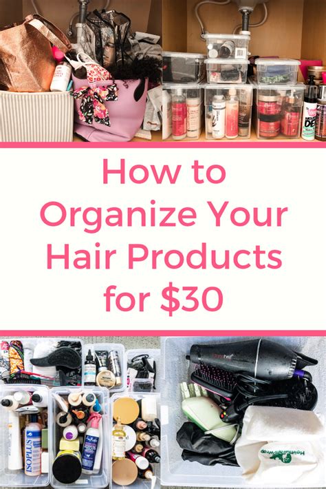 How To Organize Your Hair Products For Only 30 Textured Talk Hair Product Organization