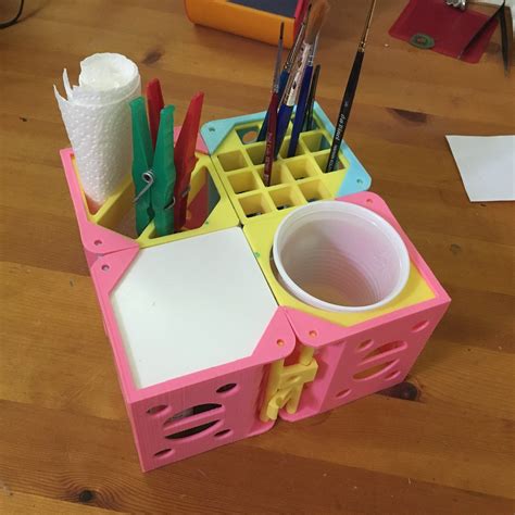 3d Printed Modulo 8 Modular Desk Organizer • Made With Ender 3・cults