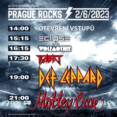 Def Leppard Prague Czech Republic 2023 Fan Photos