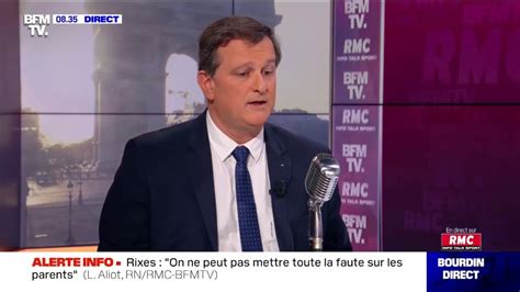 Rixes On ne peut pas tout mettre sur le dos des parents quand l état