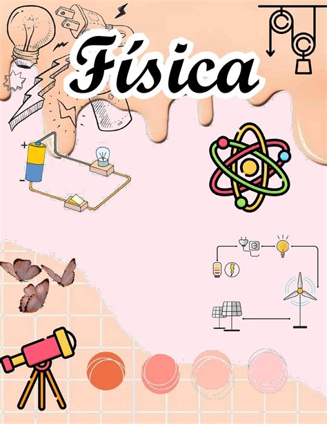 Carátula de Física Portadas para fisica Portadas de fisica Física