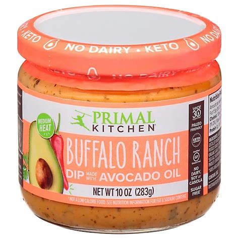 Primal Kitchen Buffalo Ranch Dip 10 Oz Safeway