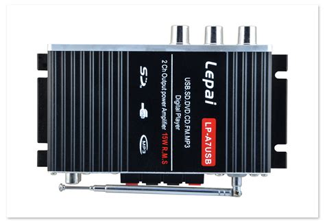 Купить звука Lepai музыки 12v усилителя hi-fi стерео усилитель a7usb fm ...