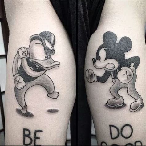 Lovable Donald Duck Tattoos Tattoo Designs Tattoosbag