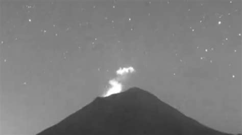 Cuál es la actividad del volcán Popocatépetl hoy 11 de mayo de 2024