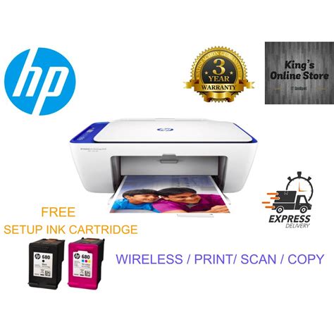 Hp Deskjet 2676 Aio Print Scan Copy Wireless Printer 4 3 Years On