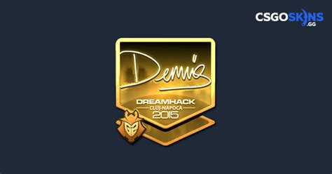 Sticker Dennis Gold Cluj Napoca 2015 CSGOSKINS GG