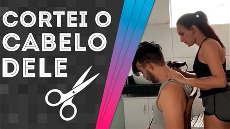 CORTANDO O CABELO DO MEU NAMORADO DUDA VASCONCELOS YouTube