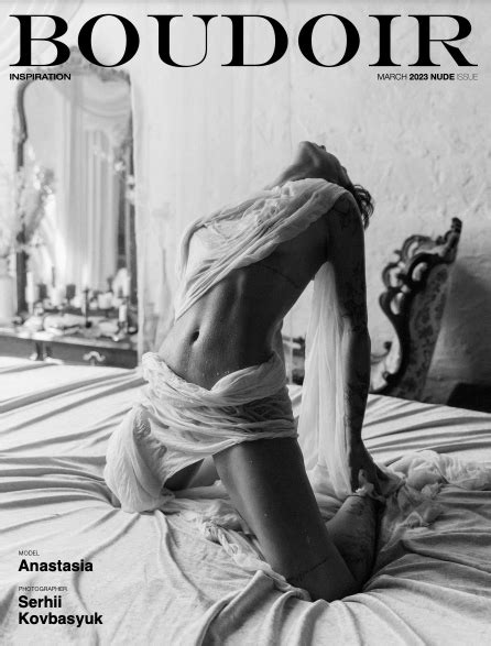 March Nude Issue Boudoir Magazine Boudoir Inspiration