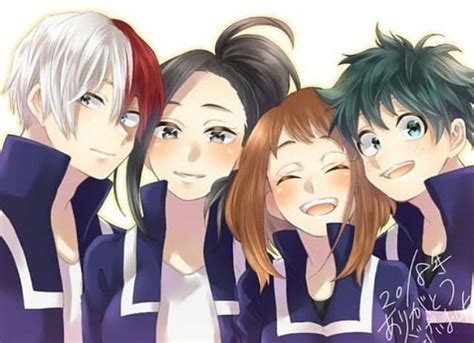 Deku X Uraraka Todoroki X Momo Boku No Hero Academia ヒーロー ヒロアカ