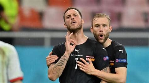 Após comemoração polêmica Uefa pune Arnautovic por um jogo na Eurocopa