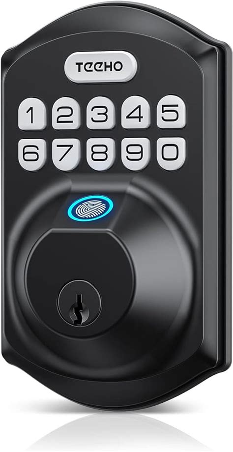 Fingerprint Door Lock Teeho Te002 Keyless Entry Door Lock Deadbolt