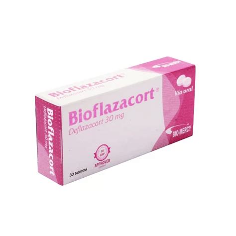 Bioflazacort Deflazacort Mg X Tabletas Bio Mercy Farmadon La