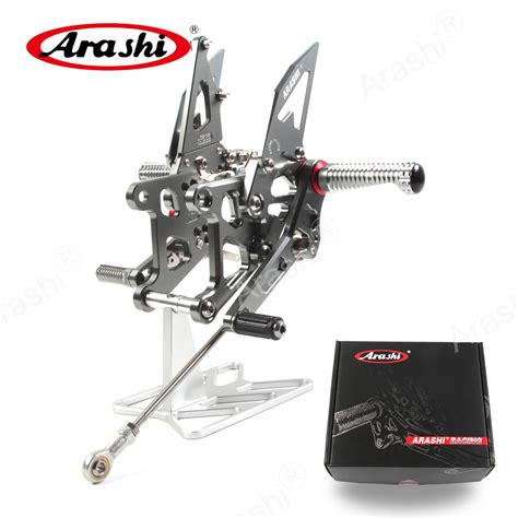 Arashi CBR250R 2011 2022 CNC Adjustable Footrest Rearset For HONDA