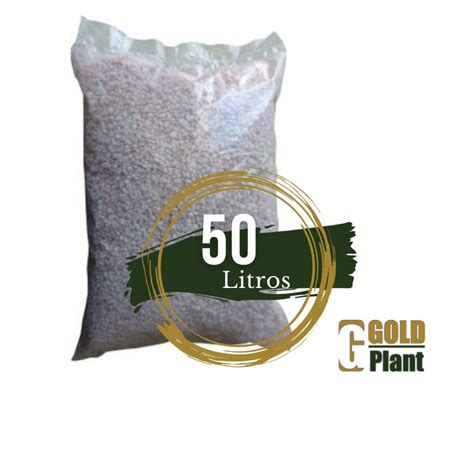 Perlita Expandida Grow Cultivo Germinação 50 Litros Escorrega o Preço