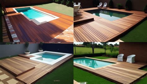 Piscina Pronta Com Deck - Ganhe Mais Conforto E Sofisticação Com Deck Para Piscina.