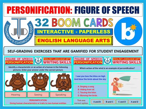 PERSONIFICATION - FIGURE OF SPEECH: BUNDLE | Teaching Resources