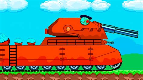Сразился с Танком РАТТЕ - мощный сверхтяжелый танк в TankCraft ...