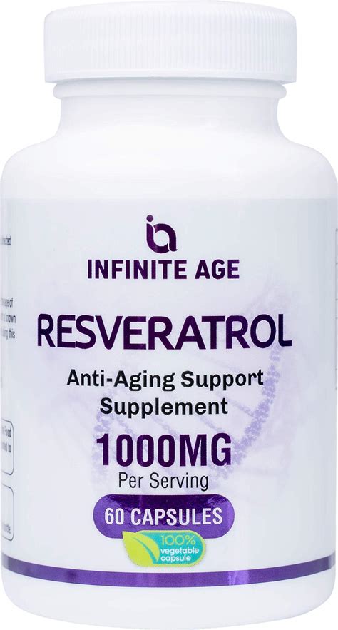 Buy Infinite Age Resveratrol Pure Trans Resveratrol Antioxidant