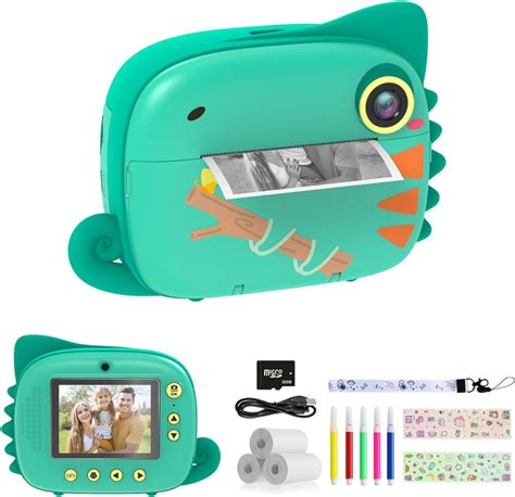 Instant Camera For Kidszero Ink Printing Digital Camera