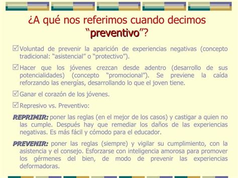 El Sistema Preventivo De Don Bosco Ppt