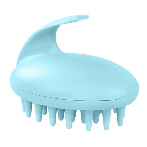 Electric Cute Rabbit Head Massager Bathroom Scrubbers Magic Shampoo Massage Comb Bathing Brush