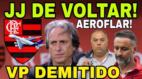 ACABOU DE ACONTECER JORGE JESUS DE VOLTAR DEMISSÃO DO VITOR PEREIRA