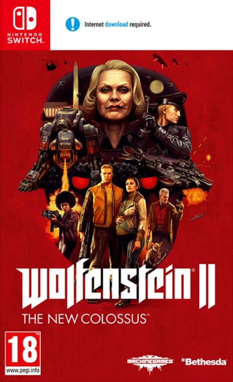 Wolfenstein Ii The New Colossus Nintendo Switch Game Profile News