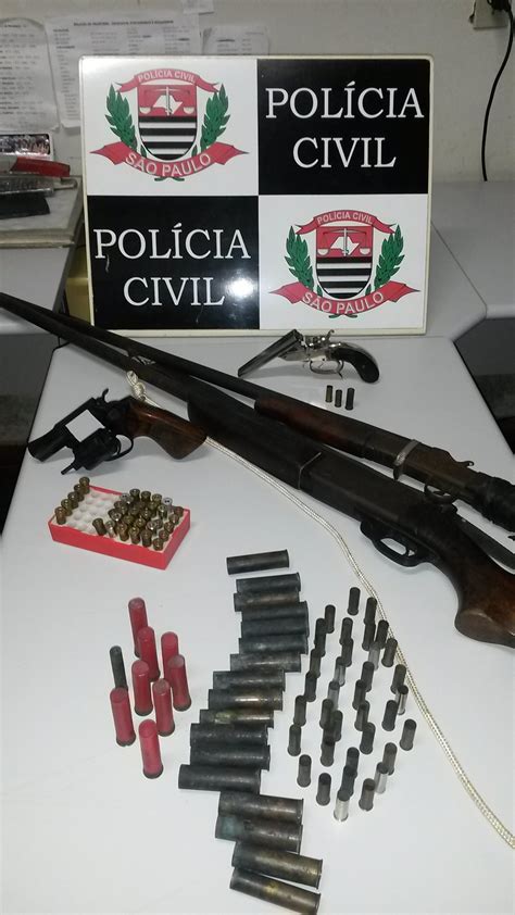 Polícia Civil Localiza Arsenal Em Sítio E Prende Pai E Filho Por Posse