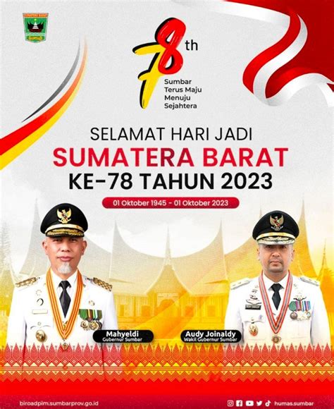 Tahun Sumatera Barat Mahyeldi Audy Raih Segudang Penghargaan