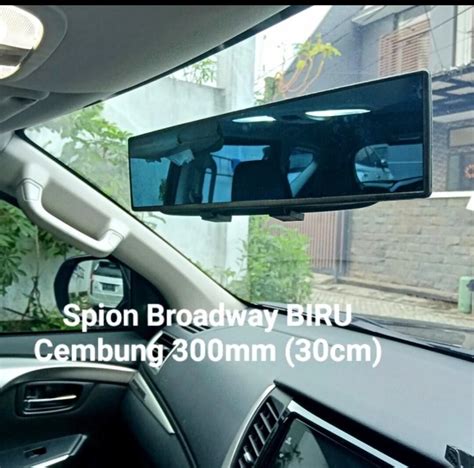 Spion Dalam Mobil Cembung Broadway Biru 300mm Lazada Indonesia