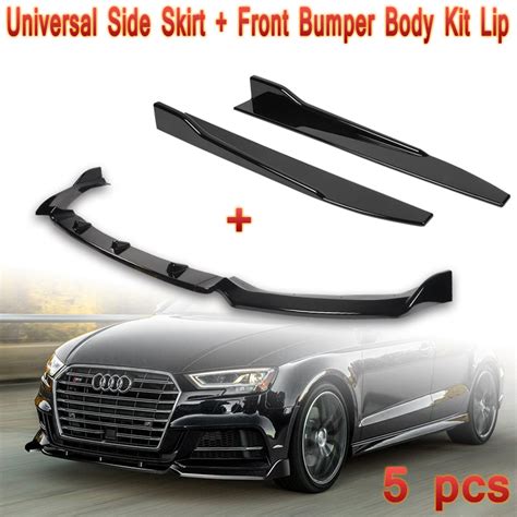 For 2017 2020 Audi A3 S3 Sport Painted Black Front Bumper Body Kit Spo Hdc Auto Depot