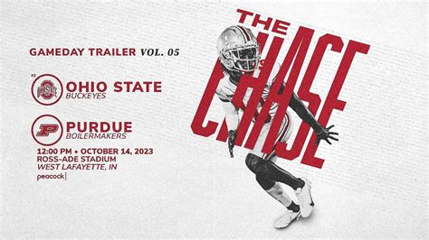 Ohio State Vs Purdue Trailer The Chase Youtube