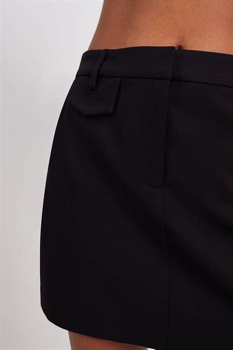 Nude Lucy Rana Mini Skirt Black Stylerunner