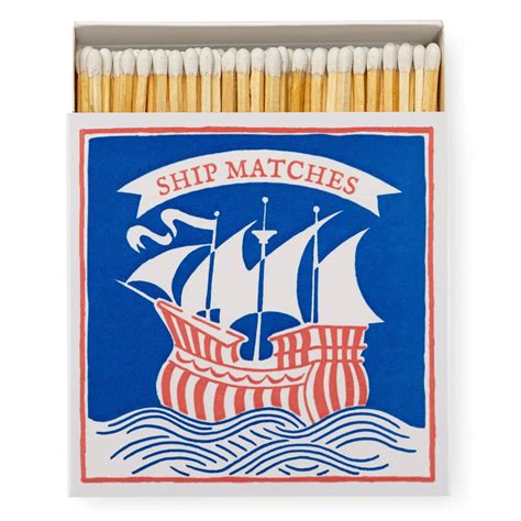 Ship Matches Matchbox The Beach Plum Company