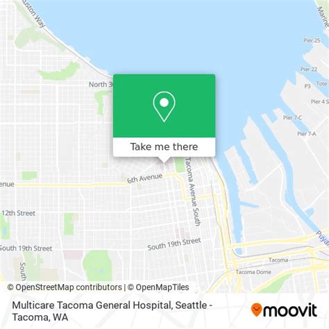 Tacoma General Campus Map