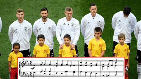 What are the lyrics to the German national anthem, and did they change ...